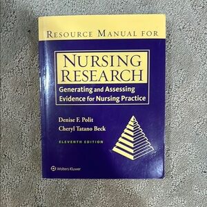 Wolters Kluwer Nursing Research Manual - Blue and Yellow